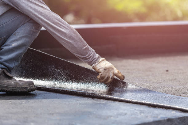 Professional Emergency Waterproofing technician working in Broadview, IL